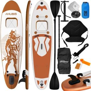 STAND UP PADDLE Planche de Stand Up Paddle Gonflable Physionics® - 320x80x15 cm - Or Rose