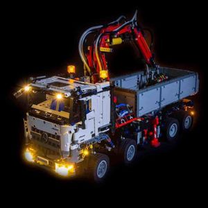Compatible avec la maquette Lego 60051 Briksmax Kit de LED pour Le Train de Passagers /à Grande Vitesse La maquette de construction nest pas incluse