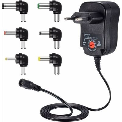 Adaptateur Secteur Universel 9V 2A - Prise EU 5,5x2,5mm - 100-240V 18W Noir