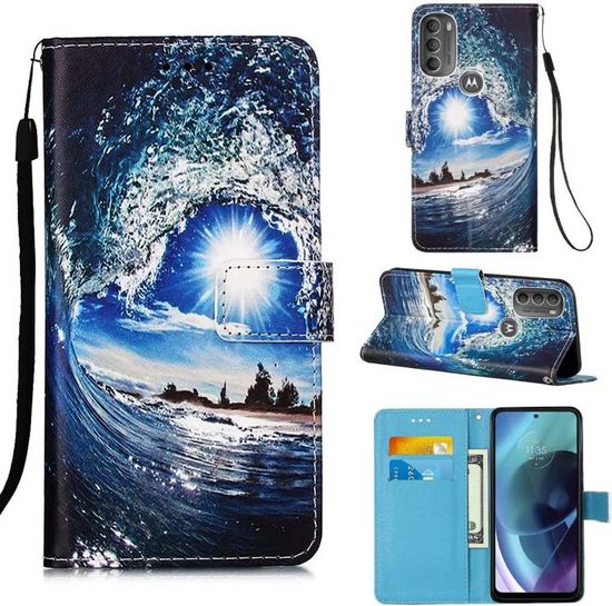 Coque Cuir Pour Motorola T720 – Verizon, étui à Glissière
