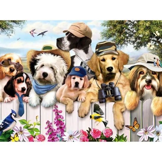 Kit Diamond Painting Chien Chihuahua 5D - 30x40 Cm | Strass Ronds & Toile HD - YSCOLOR