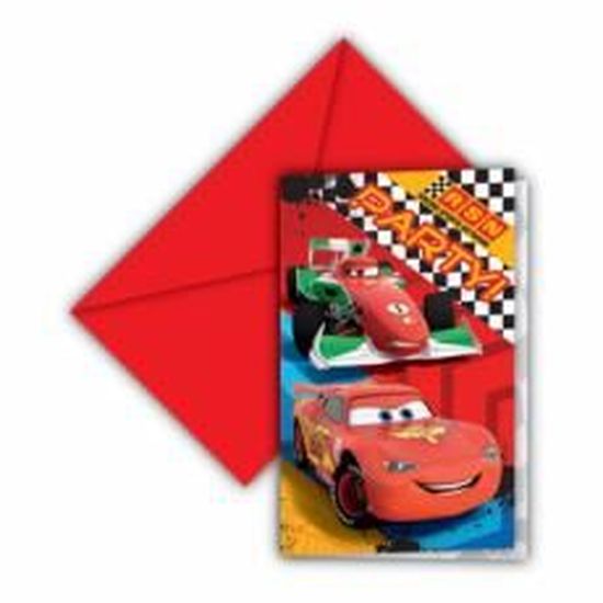 Invitations Anniversaire Cars X6 Cdiscount Beaux Arts Et Loisirs Creatifs