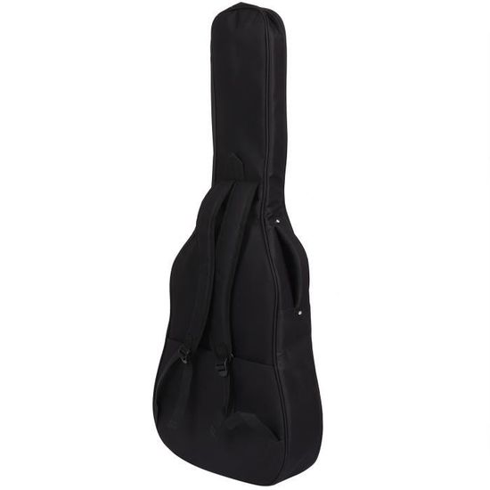 Sac De Transport Pour Flûte Traversière - Étui Similicuir Noir 40x12x5.5cm - Protection Instruments Musique - 6