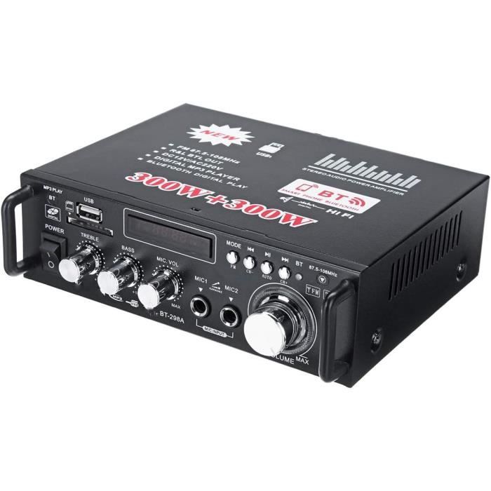 Carte Ampli Audio Bluetooth Stéréo 12V/24V - Amplificateur Numérique Pour Voiture Ou Home DIY