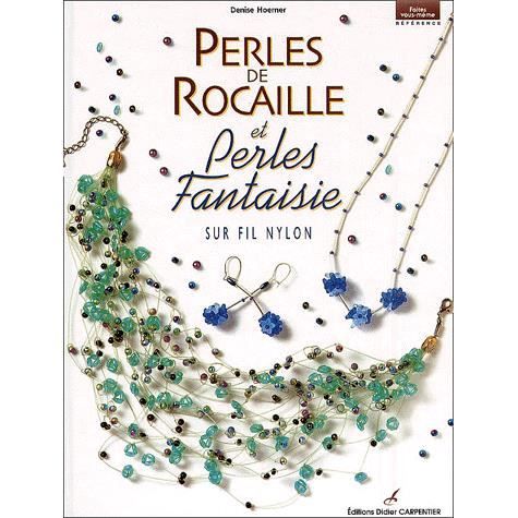 PERLES DE ROCAILLE ET PERLES FANTAISIE SUR FIL NYL