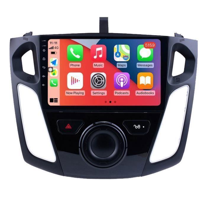 RoverOne Autoradio GPS Bluetooth pour Ford Focus 3 2012 2013 2014 2015 Android Stéréo Navigation Écran Tactile