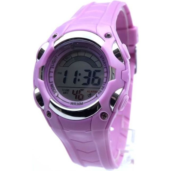 Montre Enfant digital quartz Etanche Chrono
