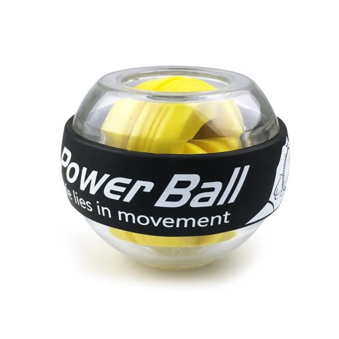 Entraîneur boule poignet, Gyroscope, renforcement des bras, équipement de gymnastique et d'exercice pour les bras,