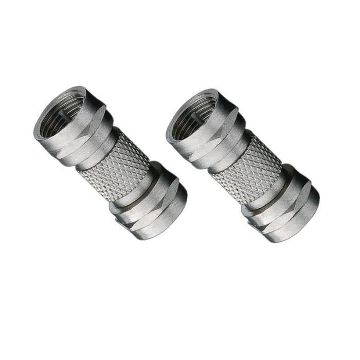 lot 2 raccords CONNECTEURS F femelle vers femelle