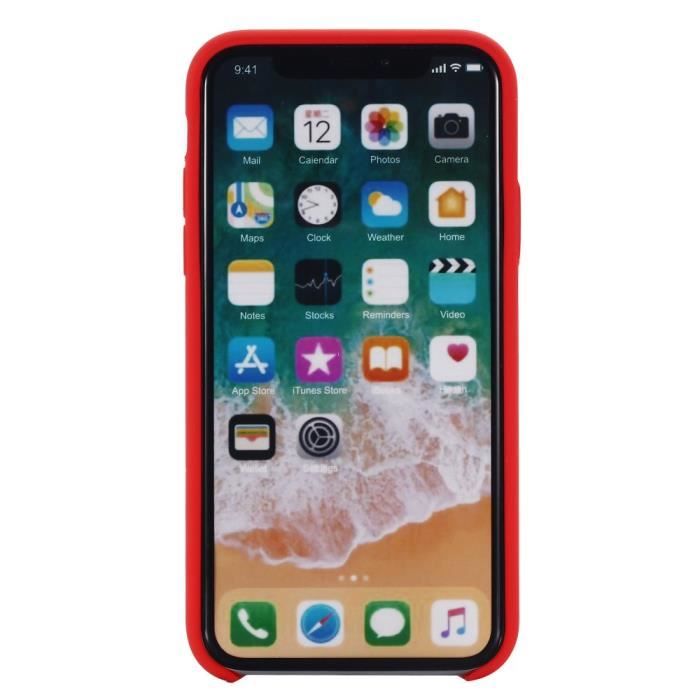 Coque iPhone XR - rouge