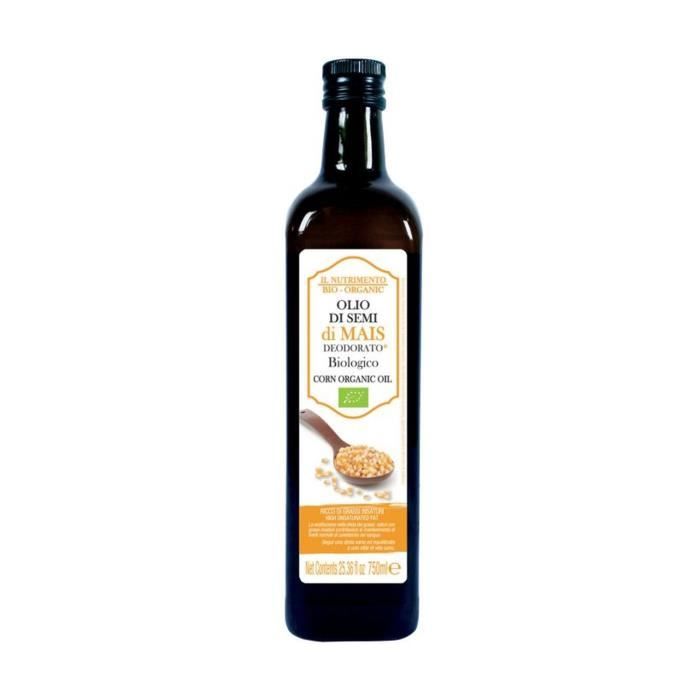 IL NUTRIMENTO - Huile de graines de maïs désodorisée 750 ml de huile