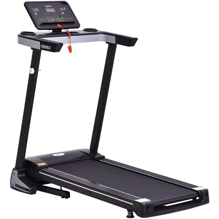TAPIS DE COURSE M Tapis électrique de Course Pliable 1-12 Km-h 500 W écran LCD 12 programmes Noir14