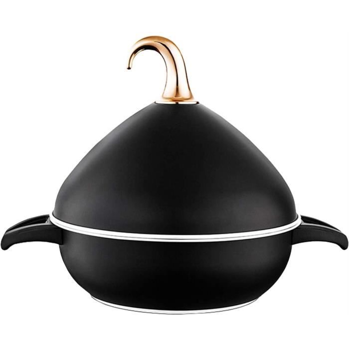 TAJINE ELECTRIQUE KTYX Tajines Le Creuset 26cm - Tagine Inox Mijoteuse - Tajine Terre Cuite Marocaine - Plat A Tajin Le Creuset 20