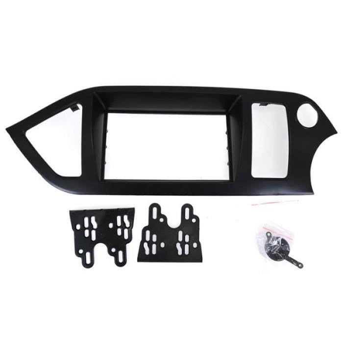 XT16175-Fascia D'Autoradio Double Din pour Kia Picanto (TA) - Kit de Tableau de Bord StéRéO Ajusté Installation de la Bordure Du