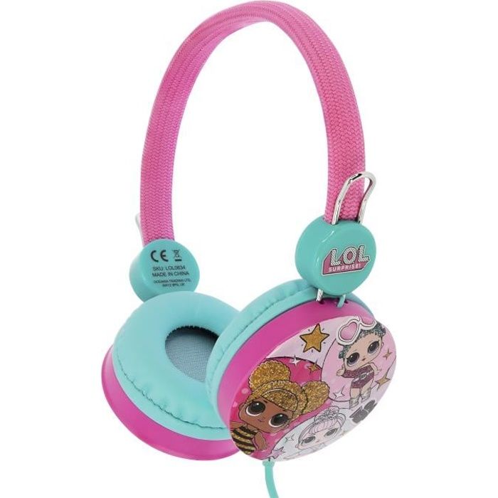 L.O.L. Surprise! Casque Audio Enfant Kidsafe