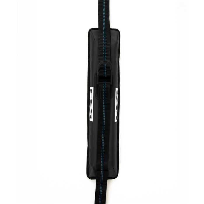 Barre de Toit FCS D-ring simple soft racks Max : 3 shortboards ou 2 longboards Blanc