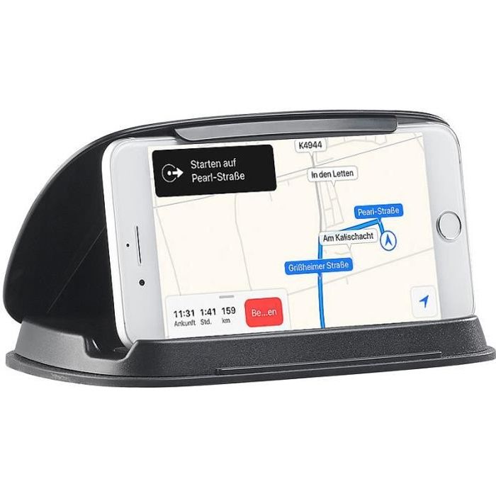 Support smartphone sur tableau de bord pour appareils jusqu'à 11,5 cm de hauteur