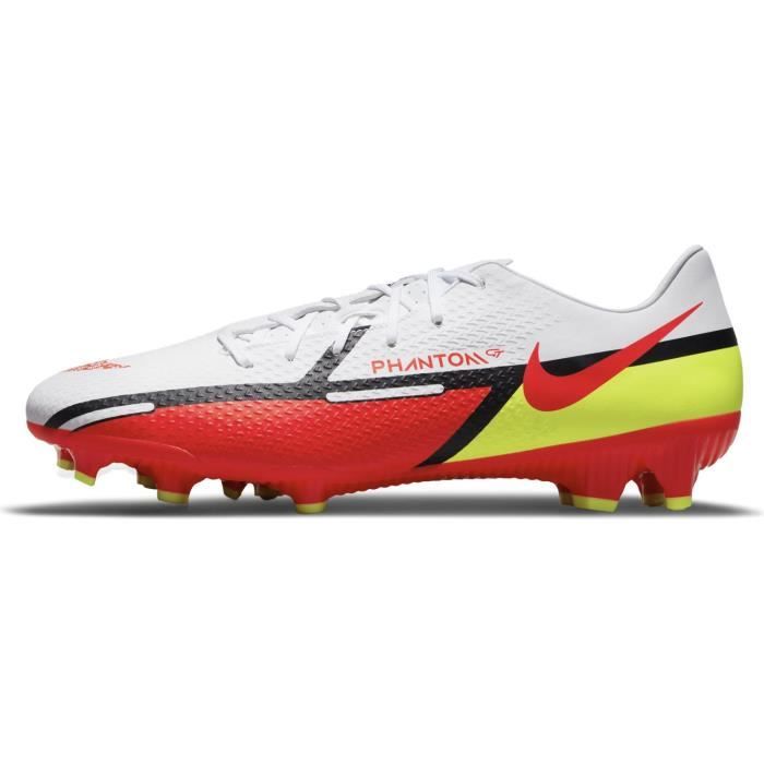 Chaussures Nike Phantom Gt2 Academy Fg blanc / rouge homme