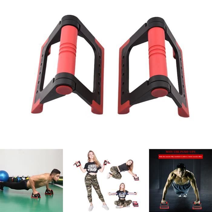 Fitness Push Up Bars Poignées Push Up pliables antidérapantes Supports de barre avec poignées rembourrées