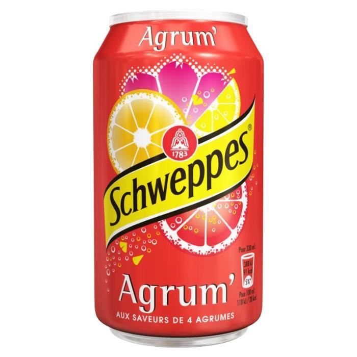 Schweppes Agrum 33cl (pack 24)