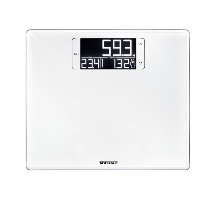 SOEHNLE Pèse-personne Electronique Multi 200 - 180 kg/100g