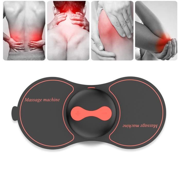 Appareils à électrodes de Massage Appareil tens stimulateur électrique rechargeable de muscle d'impulsion avec 5 modes 10 intensités
