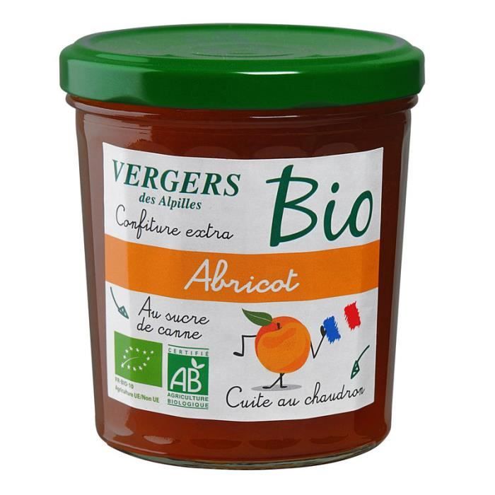 Confiture abricot bio - 370g