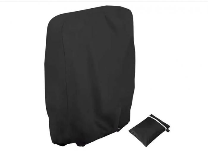 Housse De Chaise Jardin Imperméable 210D - 110x71 Cm, Résistante UV, Cordon De Serrage, Pour Chaises Pliantes