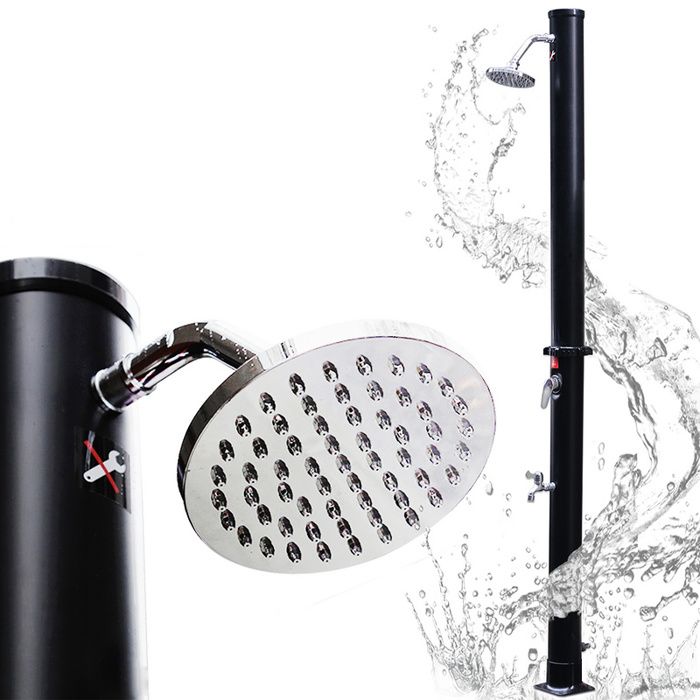 Douche Solaire De Jardin 18L - Chauffe-eau Solaire Sans électricité - Température Réglable Jusqu'à 60°C