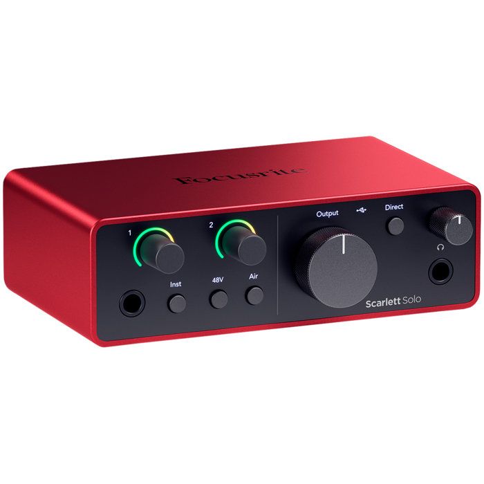 Focusrite Scarlett Solo G4 - vue 2