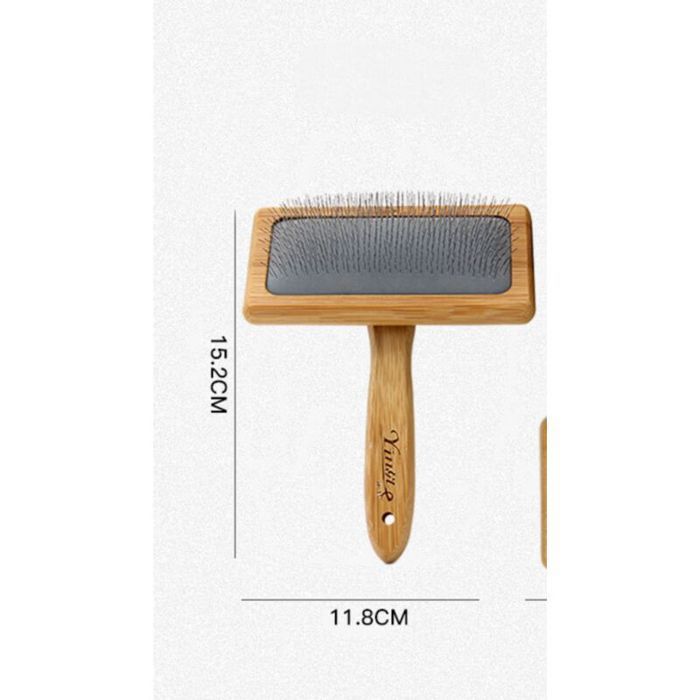Meilleurs prix pour Brosse de Toilettage pour Chiens et Chats Convient aux Poils Longs et Courts Outil dpilation couleurs multiples LARGEIGHT