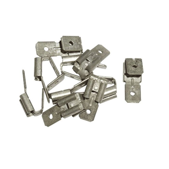 Sachet de 10 cosses de câble dorigine Four cuisinière 00013067 BOSCH SIEMENS GAGGENAU