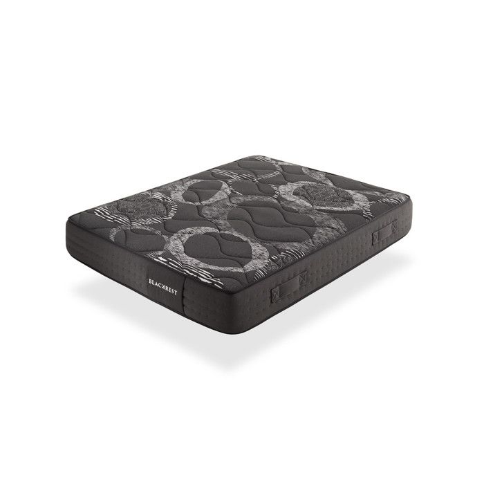 Matelas visco ressorts ensachés Blackrest 200X200 IKON SLEEP 28 cm fermeté moyenne-élevée 5 cm Visco-graphène Matelas visco ressorts ensachés Blackrest 200X200 IKON SLEEP 28 cm fermeté moyenne-élevée 5 cm Visco-graphène