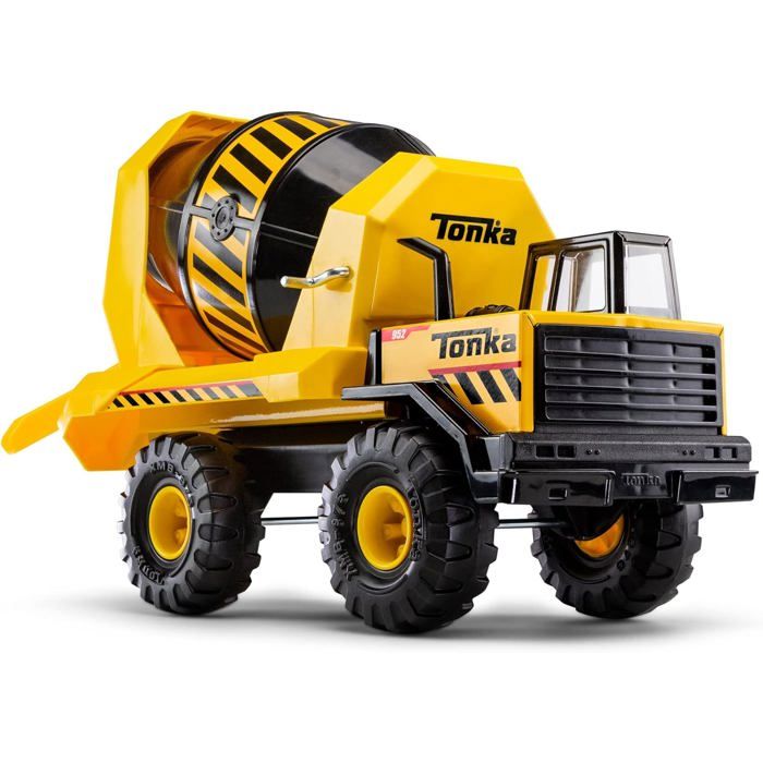 Mighty Dump Truck 93505 Tonka Steel Classics Chargeur Frontal 06088 - Camion De Construction En Acier, Pièces Mobiles, Jouet Enfant 3 Ans
