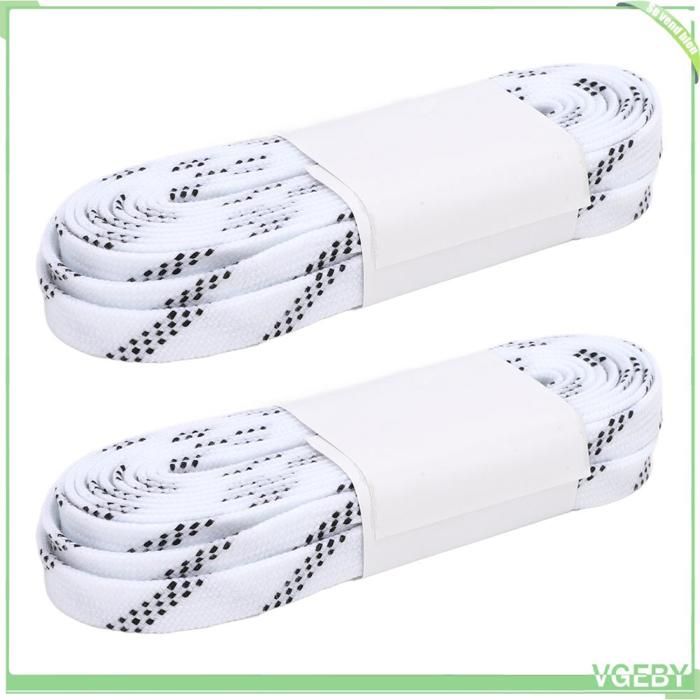 Fafeicy Lacets de patins de hockey cirés Skate de Hockey Lacets de Pointe Moulée Utilisation Polyvalente parapharmacie fauteuil