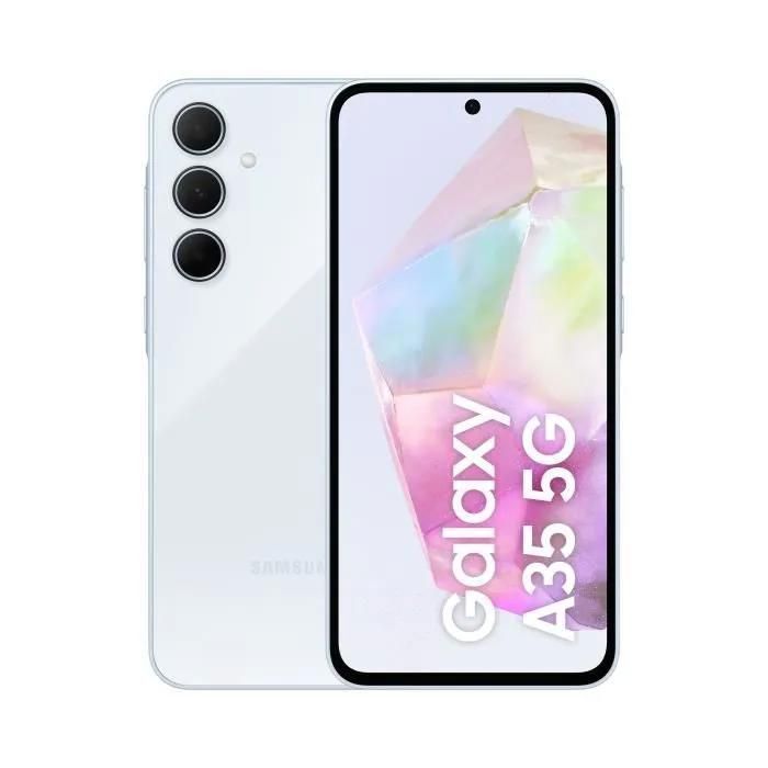 Smartphone - Samsung Galaxy A35 Smartphone 128 Go 5G - Bleu - Reconditionné - Excellent état Reconditionné - Samsung reconditionné disponible sur Cdiscount Seconde Vie