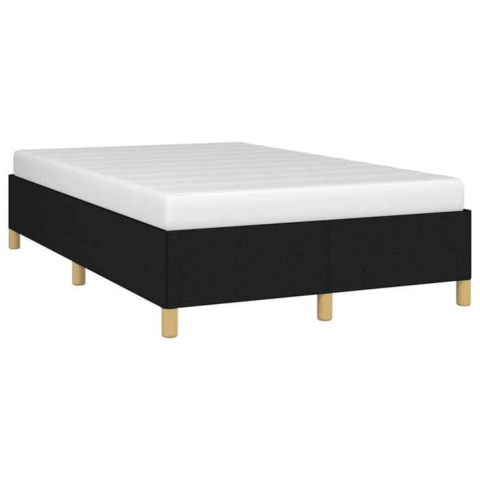 RUIG - TOP Meuble de Couchage - SWEETY - Cadre de lit Double - cadre solide - sans matelas - noir 120x190cm tissu 263208 1779