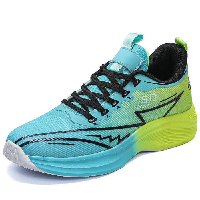 INSFITY Baskets Homme Respirantes Sneakers Légères Confortable Grande Taille - Vert