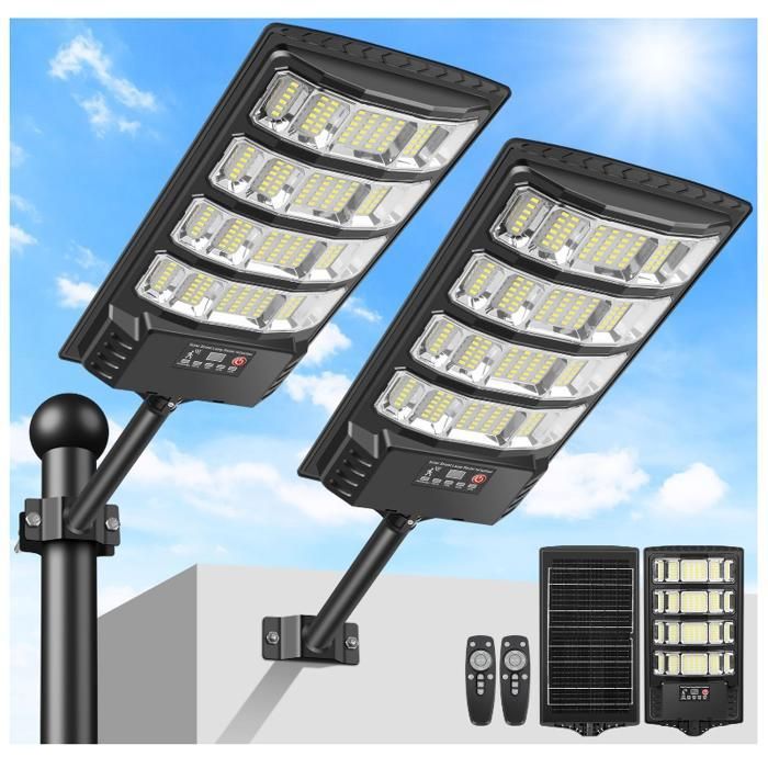 Lampadaire Solaire Extrieur Puissant
