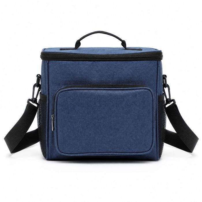 Sac Isotherme Repas - Oxford Résistant - Isolation Aluminium - Pour Bureau Pique-nique - Bleu