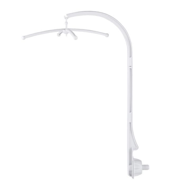 Support Mobile Lit Bébé KOAHDE - Porte Cloche Musicale, ABS Sécurisé