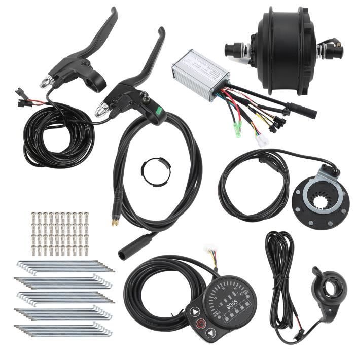 Kit De Conversion Vélo électrique Tout-en-un - Roue Avant Motorisée Avec Batterie Lithium, Bluetooth