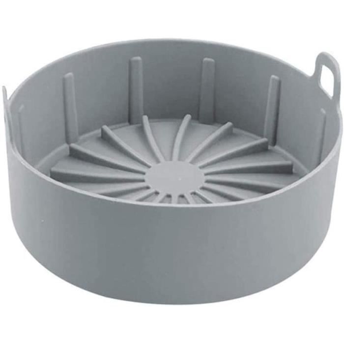 Air Fryer Silicone Pot Air Fryer panier de remplacement pour papier Liners Air  Fryer Accessoire L Gris[354] - Cdiscount Maison