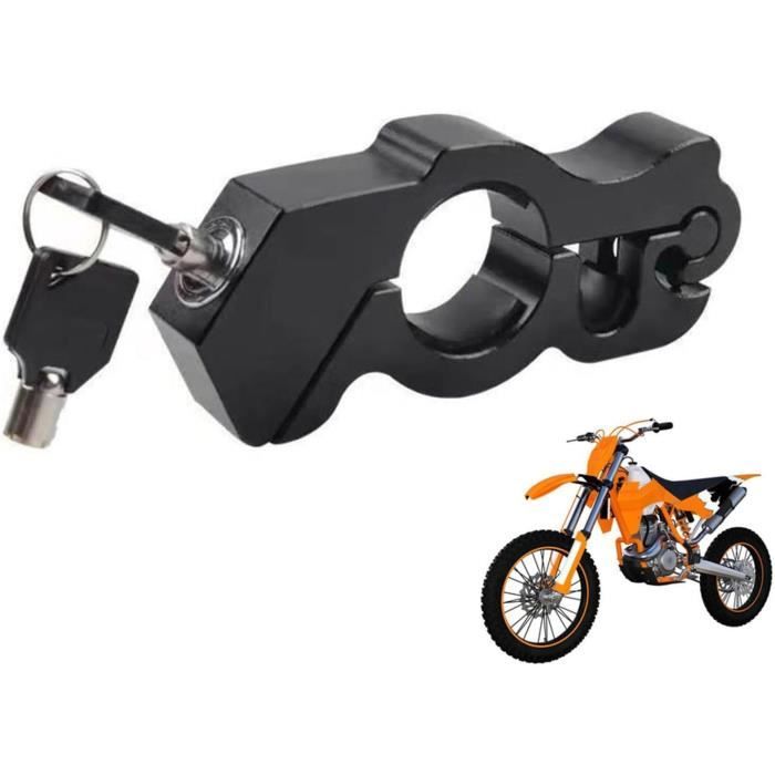 Antivol de Guidon Moto - Moto Turbo Lock - Verrouillage Robuste pour Motos,  VTT, Motos Tout-Terrain - Noir - Cdiscount Sport