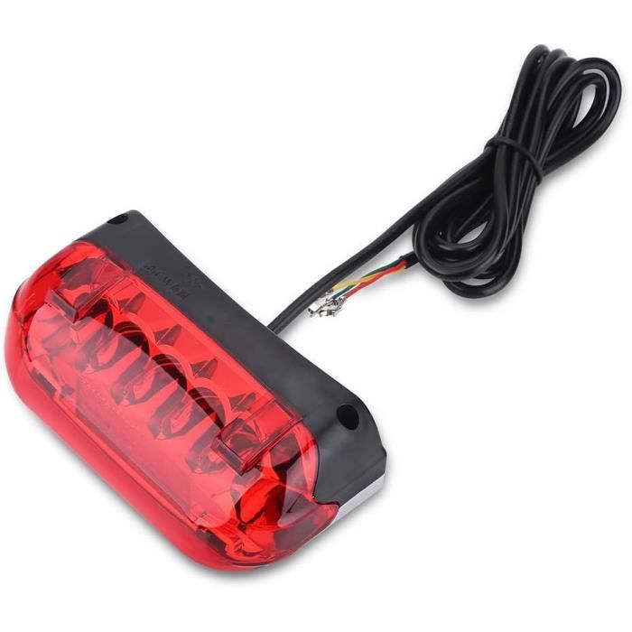 Feu stop vélo arrière et clignotants 9 LEDs