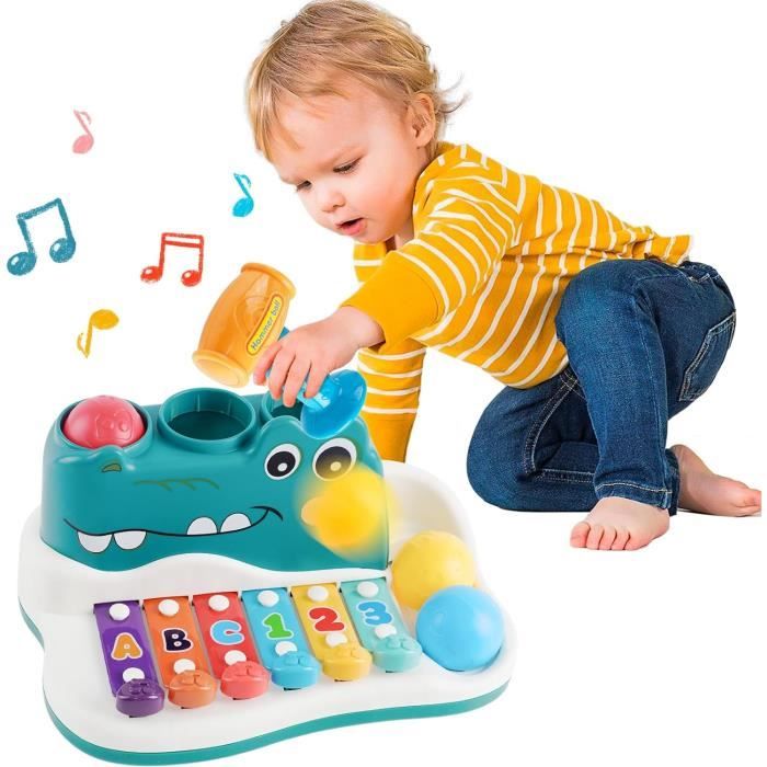 Jouet Musical Bébé avec Lumière et Animeaux Multicolore Instrument de Musique  Jouets d'Eveil - Costway