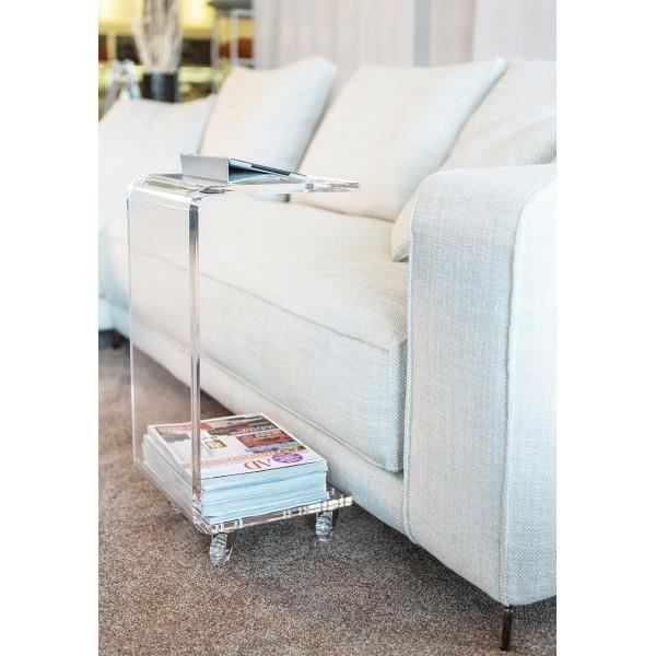 Table basse verre acrylique table basse de salon moderne Cdiscount Maison
