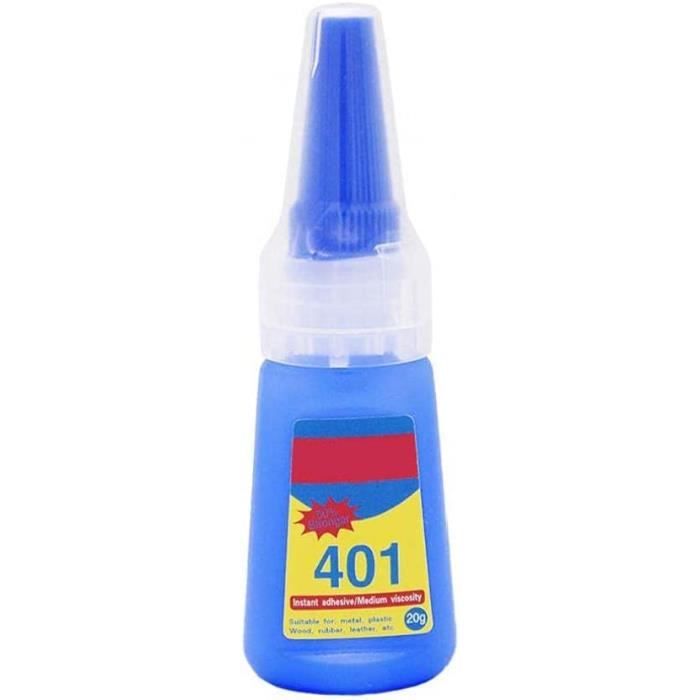 LI-Colle, Super Glue Liquide 401 Multi-Usage instantané Transparent à ...