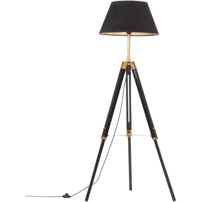 Lampadaire Moderne Hofstein - Pied Luminaire Nickel/Satiné/Blanc - Métal