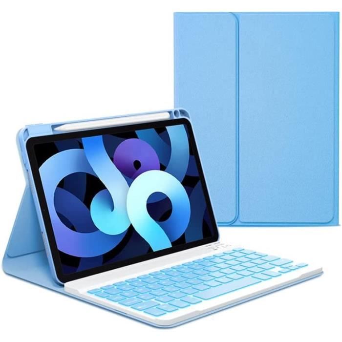 TiMOVO 9-11 Housse de Tablette Compatible avec iPad 10e Gén 10,9 2022 iPad 10,2 2021-2019, iPad Air 5/4 10,9, iPad Pro 11 2022-2018, iPad 9,7, Galaxy Tab S9 2023, Galaxy Tab A8 10,5, Gris Foncé